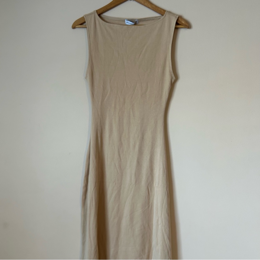 WeWoreWhat nwt BOAT NECK MIDI DRESS size medium